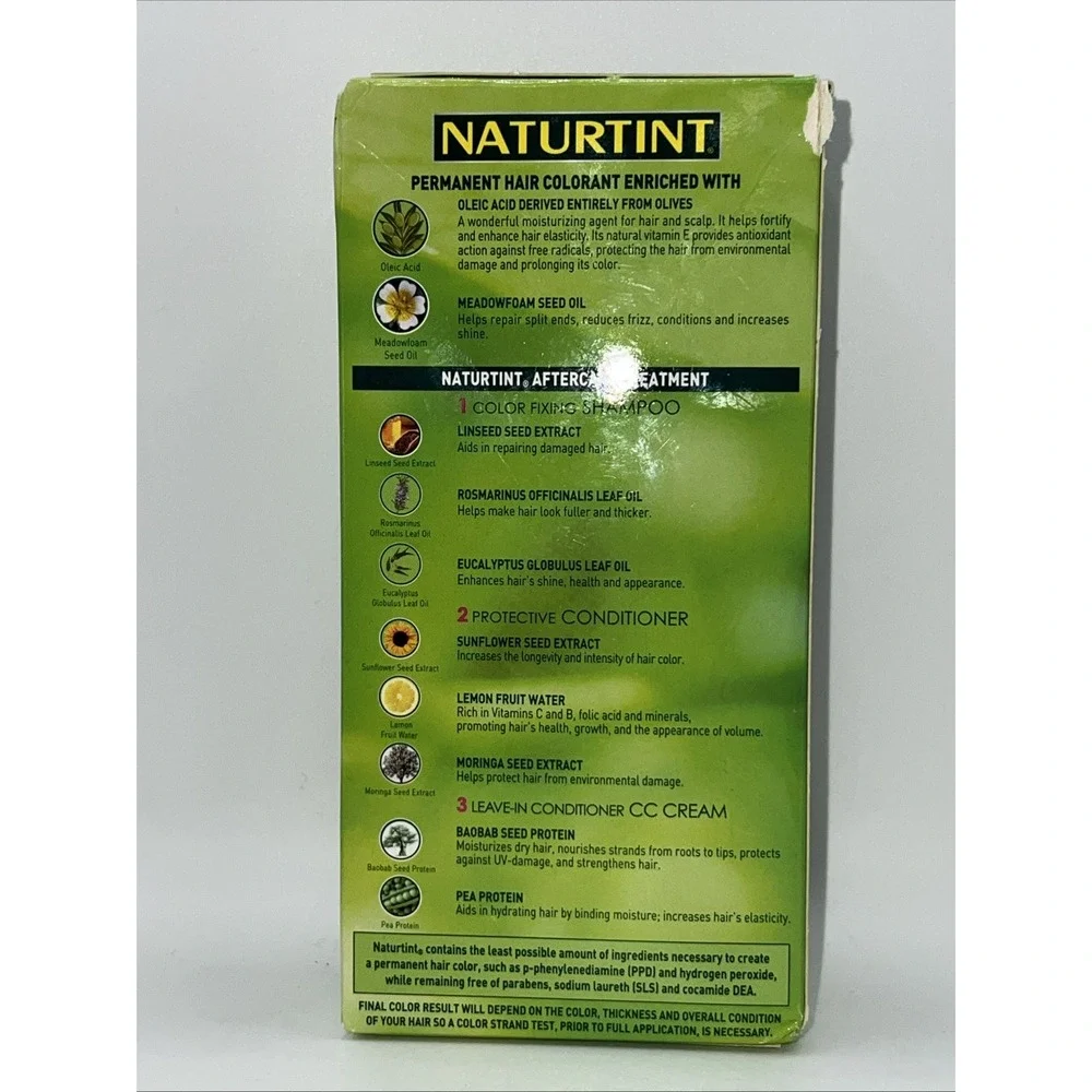 Naturtint 6N Dark Blonde Permanent and Long‎ Lasting Hair Color Gel 5.75 fl oz